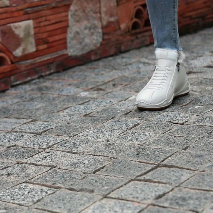 Léa™ | Comfortable Winter Ankle Boots with Ergonomic Design