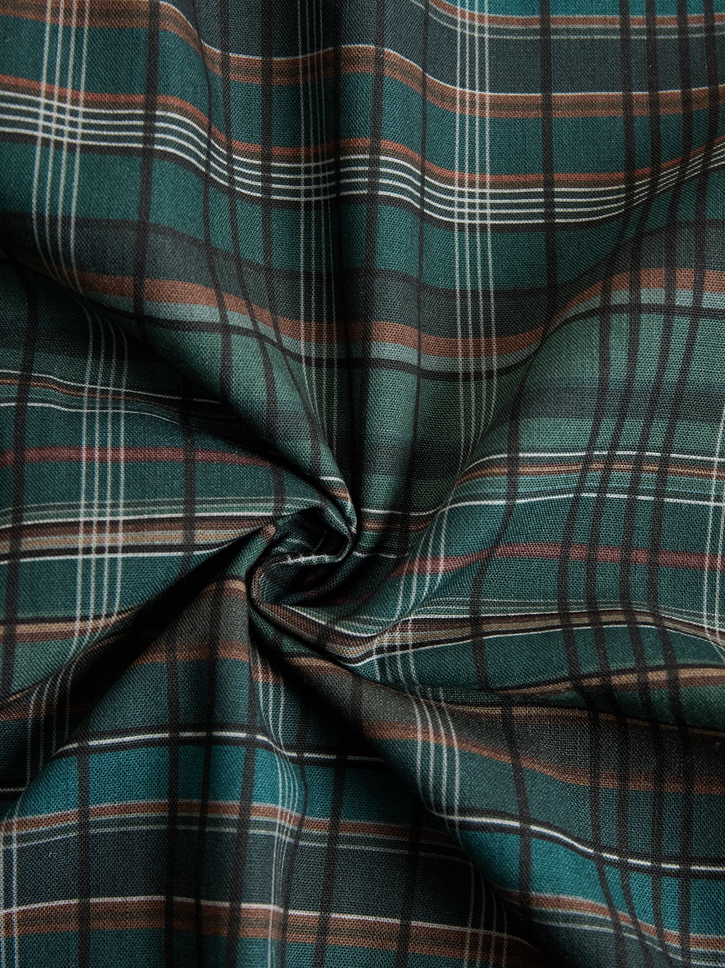 Women's Plaid Lapel Single-Breasted Shirt Maxi Dress