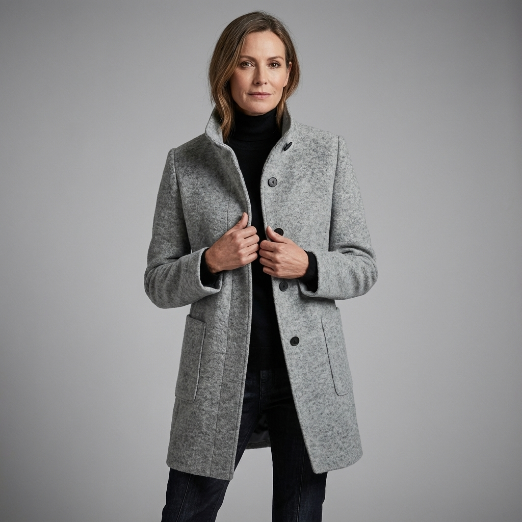 Helena | Single-Button Winter Coat
