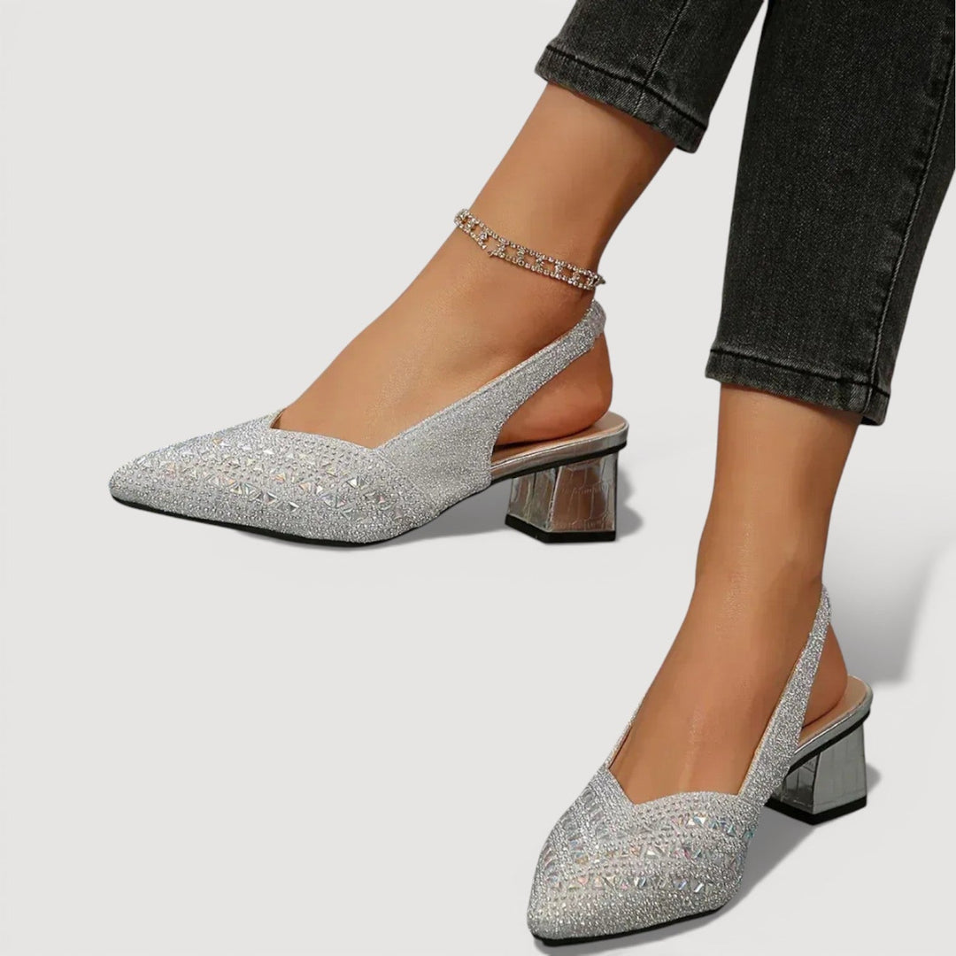 Vanessa™ | Comfortable Slingback Heels