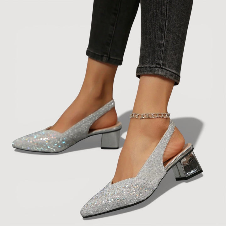 Vanessa™ | Comfortable Slingback Heels