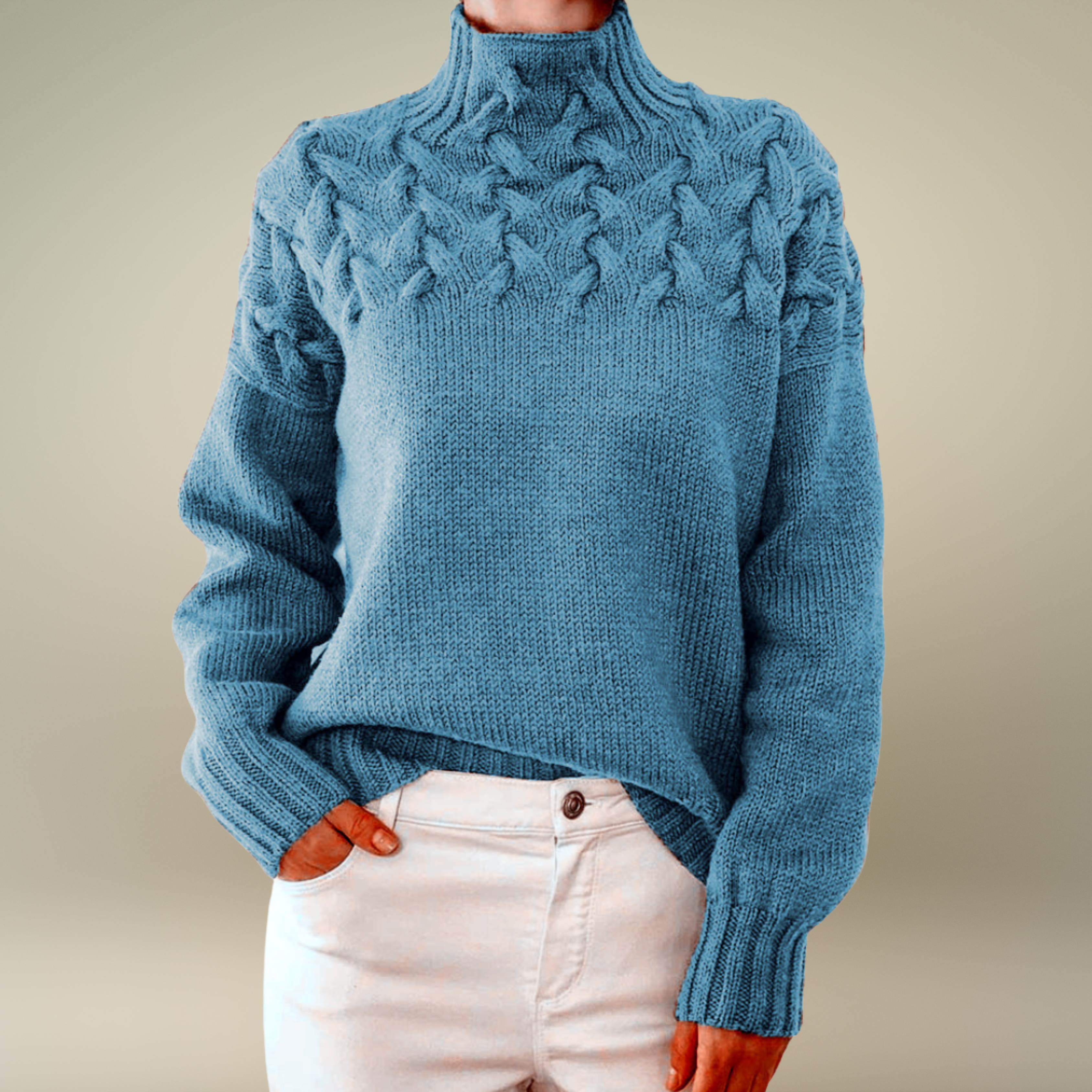 CHARLENE | COMFY TURTLENECK SWEATER