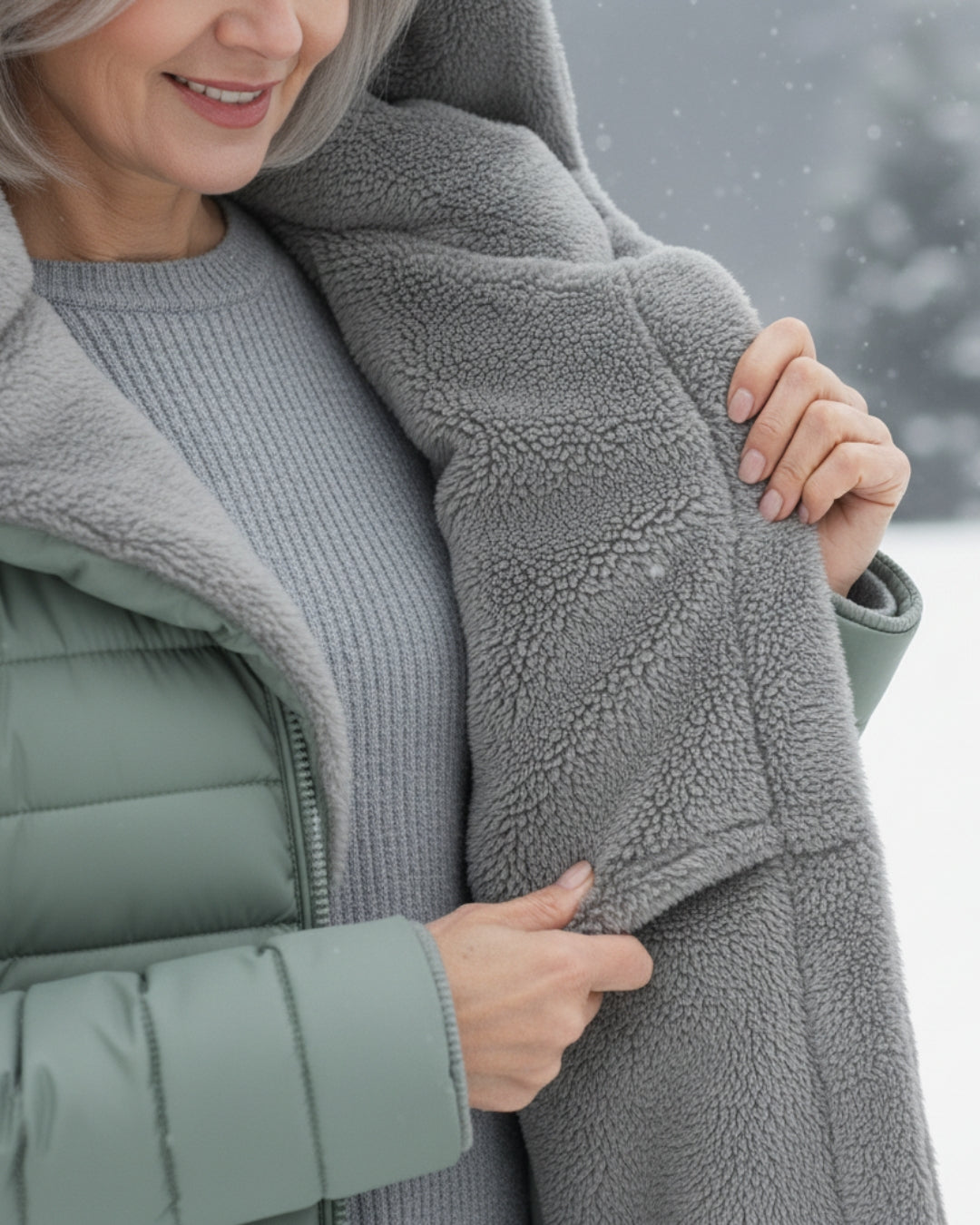 Elizabeth | Fleece Lined Puffer Jacket