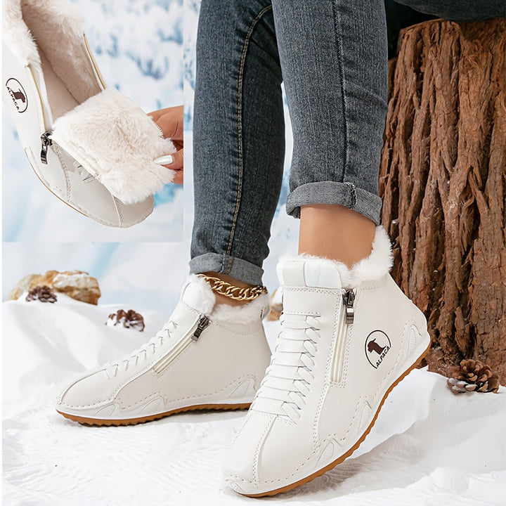 Léa™ | Comfortable Winter Ankle Boots with Ergonomic Design