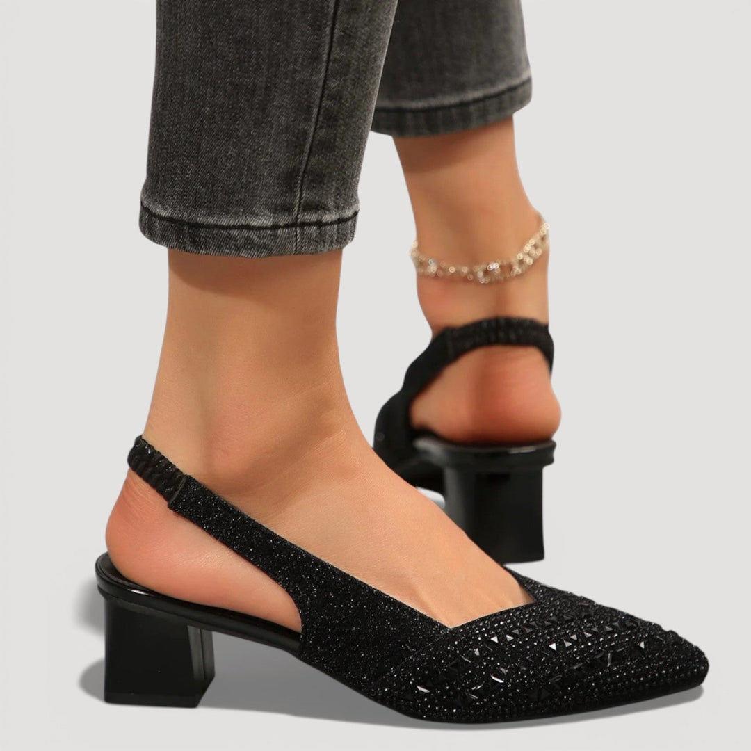 Vanessa™ | Comfortable Slingback Heels