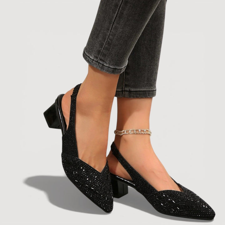 Vanessa™ | Comfortable Slingback Heels