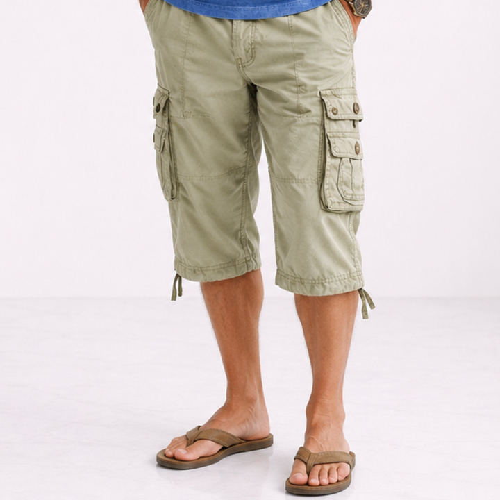 Cargo Shorts – Multi-Pocket & Knee-Length