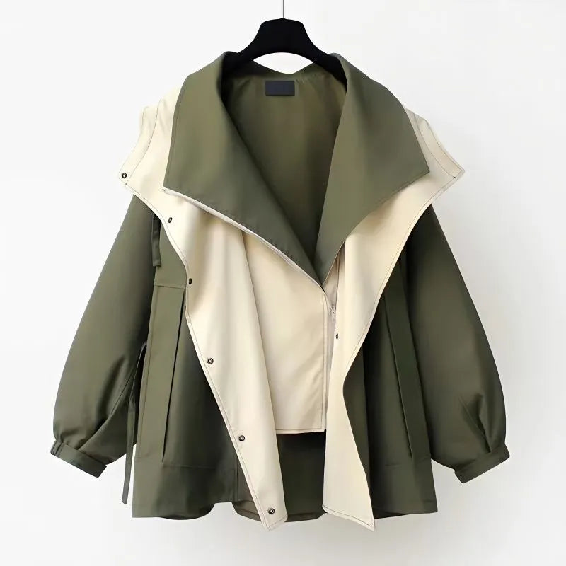 Valleria™ | Elegant Weatherproof Windbreaker
