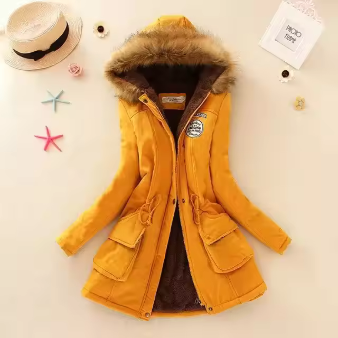 Clarendon Luxe™ | Fleece-Lined Winter Coat