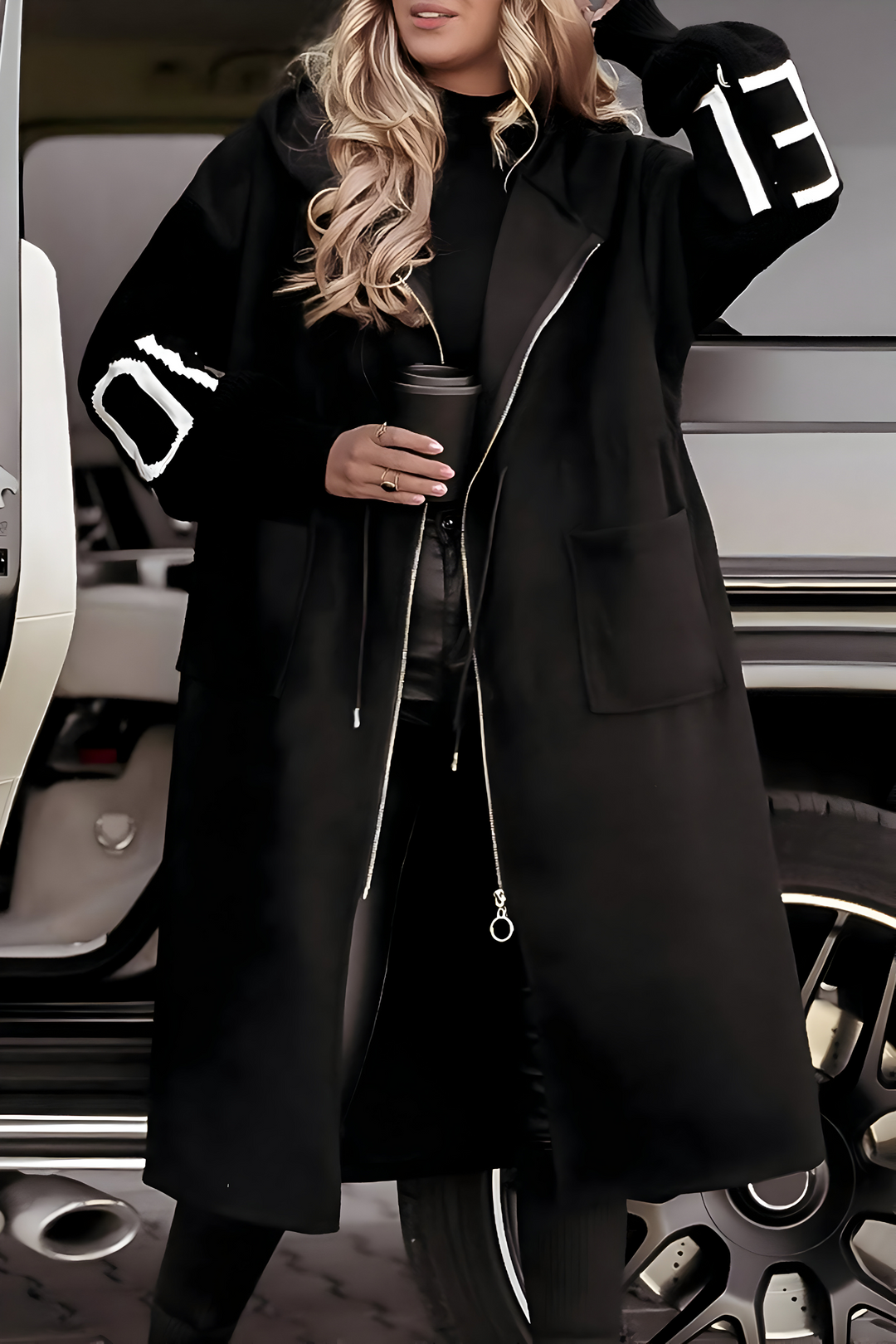 Ellora Luxe™ | Knit-Sleeve Jacket