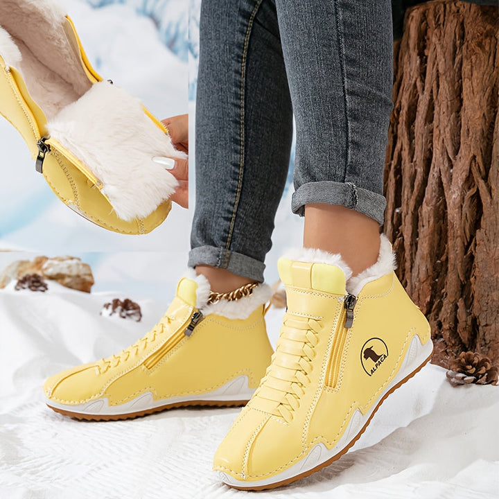Léa™ | Comfortable Winter Ankle Boots with Ergonomic Design