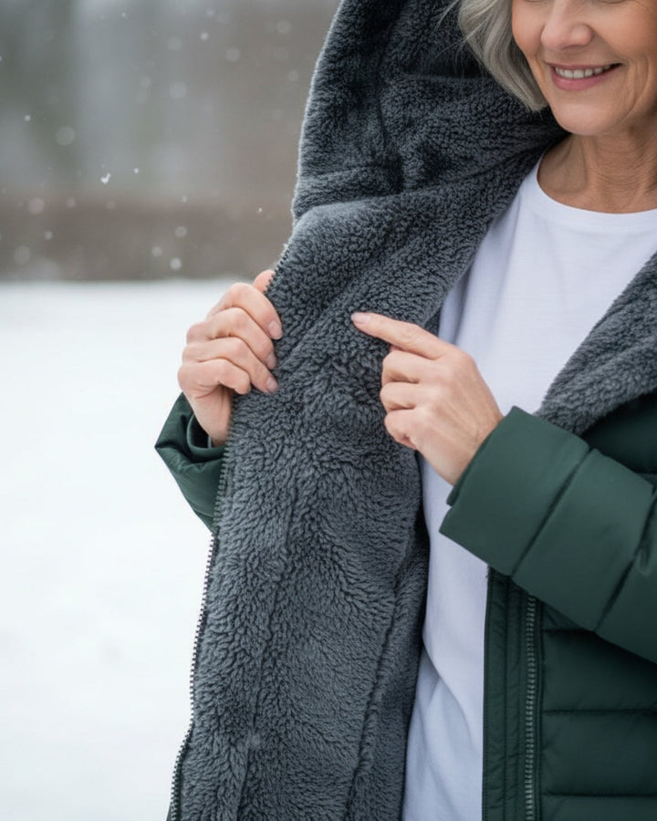 Puffer Jacket with Warm Lining