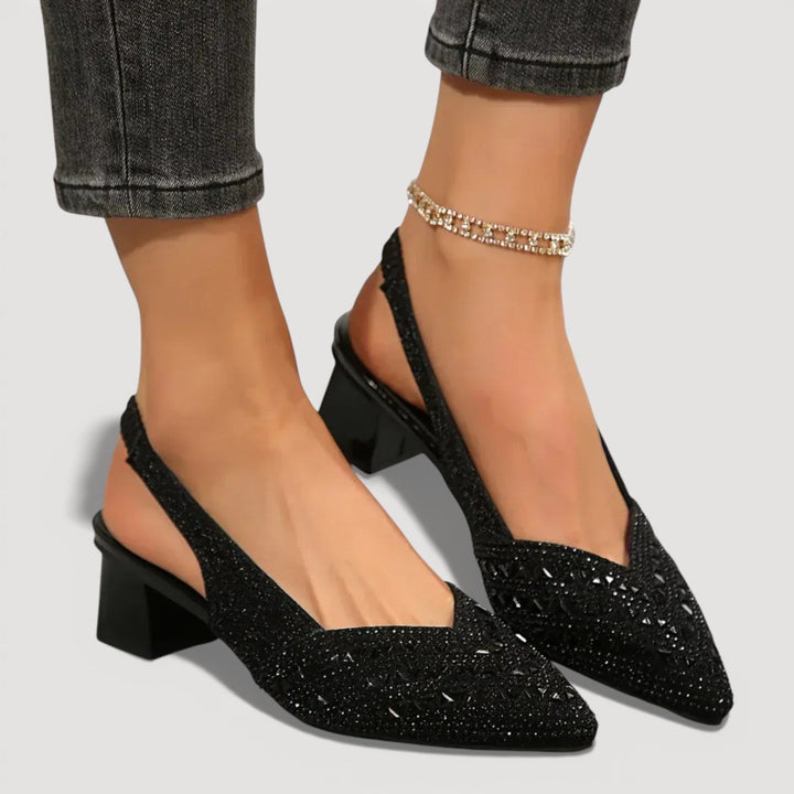 Vanessa™ | Comfortable Slingback Heels