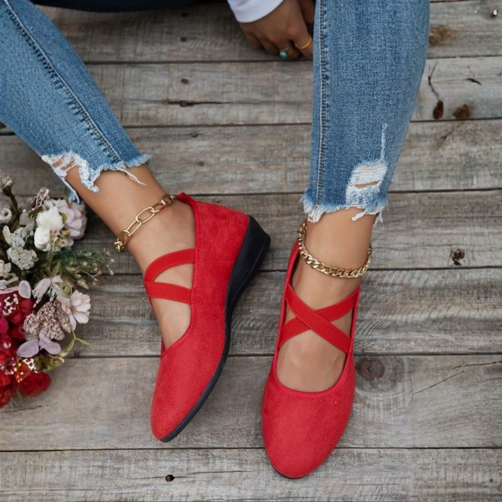 SOFIA™ | Everyday Comfort Wedge Ballerinas