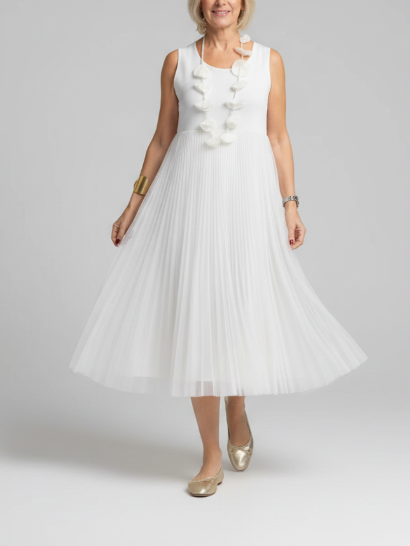 Zanelia™ | Elegant Tulle Sweater Dress