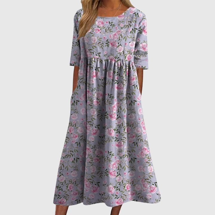 CLARA | RELAXED MIDI DRESS