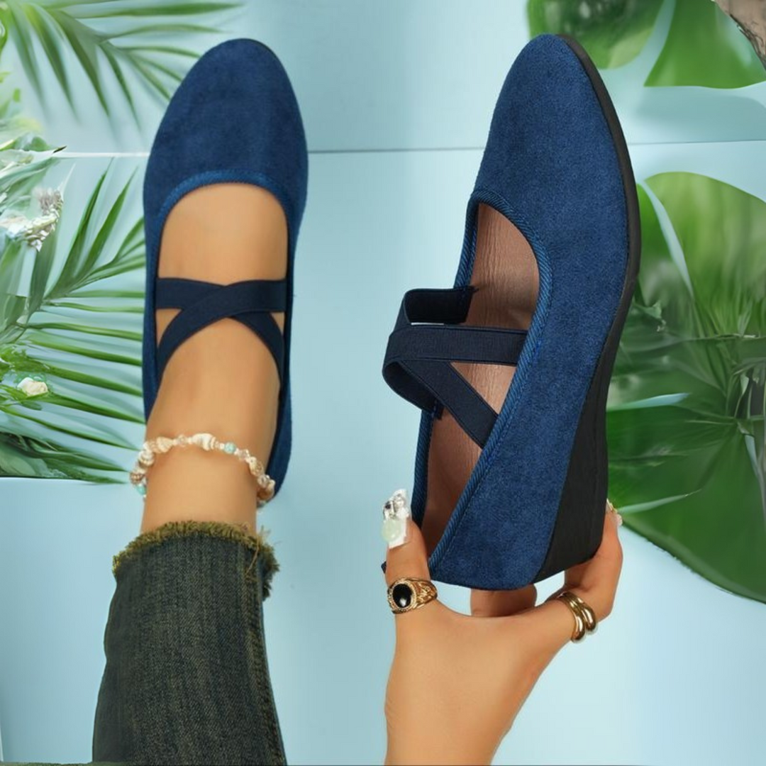 SOFIA™ | Everyday Comfort Wedge Ballerinas