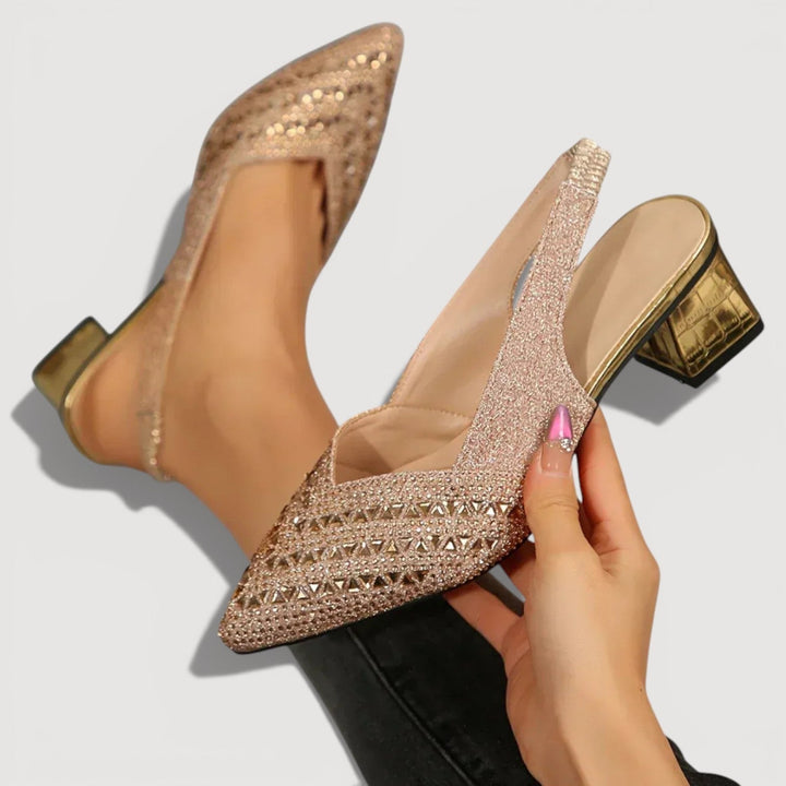 Vanessa™ | Comfortable Slingback Heels