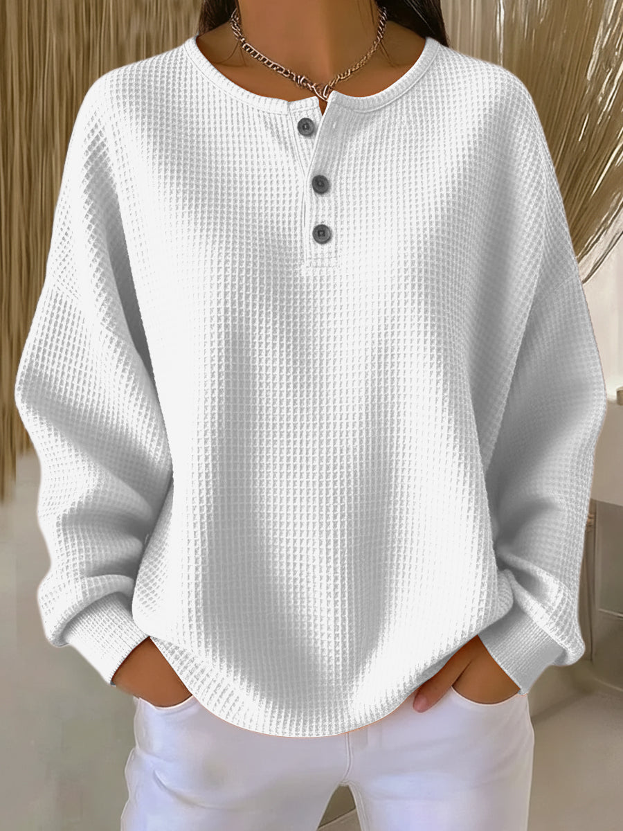 Ella™ - Casual Crew Neck Sweatshirt