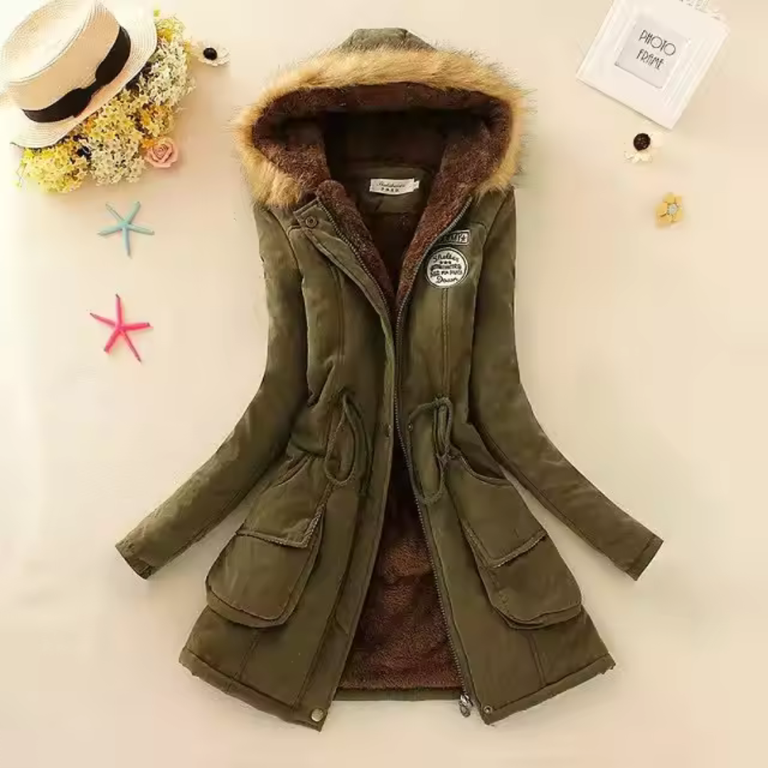 Clarendon Luxe™ | Fleece-Lined Winter Coat