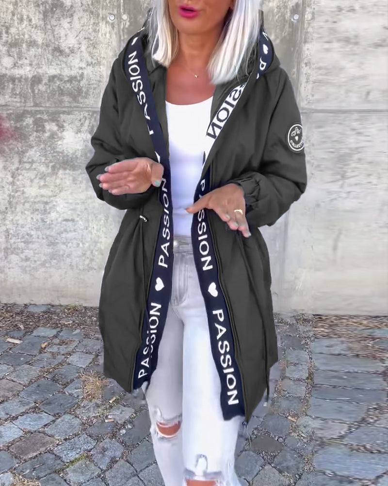 Vierra Luxe™ | Signature Hooded Windbreaker