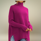 AERONWEN | RIBBED TURTLENECK KNIT JUMPER