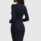 ARABELLA | ELEGANT V-NECK DRESS