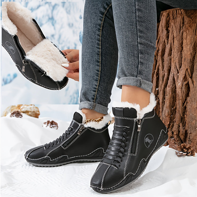Léa™ | Comfortable Winter Ankle Boots with Ergonomic Design
