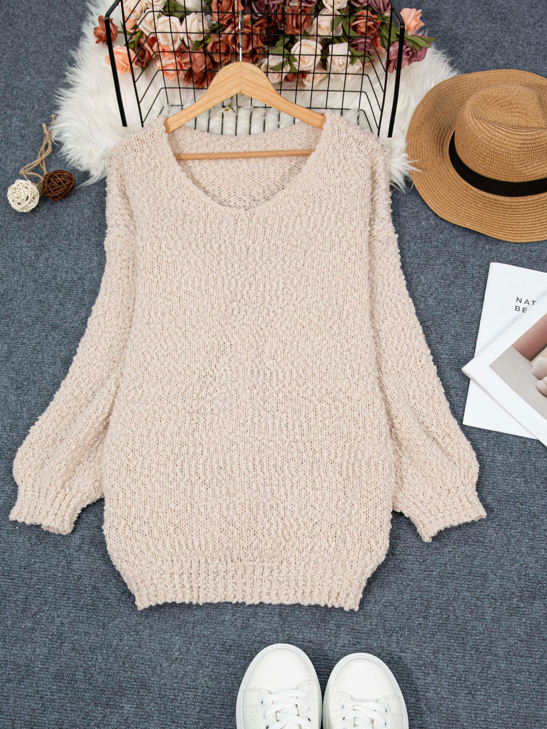 NORAYA | ROUND NECK SWEATER