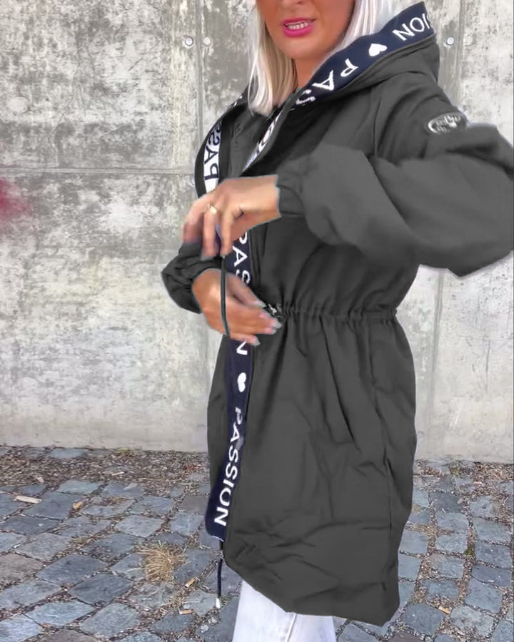 Vierra Luxe™ | Signature Hooded Windbreaker