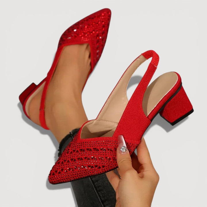 Vanessa™ | Comfortable Slingback Heels