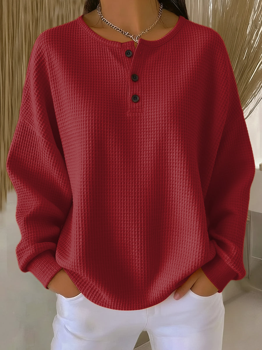 Ella™ - Casual Crew Neck Sweatshirt