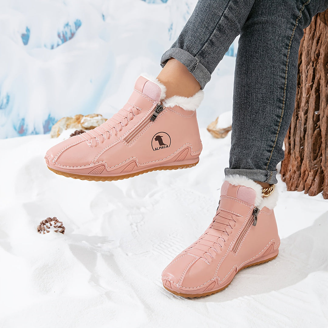 Léa™ | Comfortable Winter Ankle Boots with Ergonomic Design