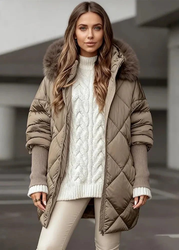 EVELYN™ | Premium Hooded Cardigan Coat