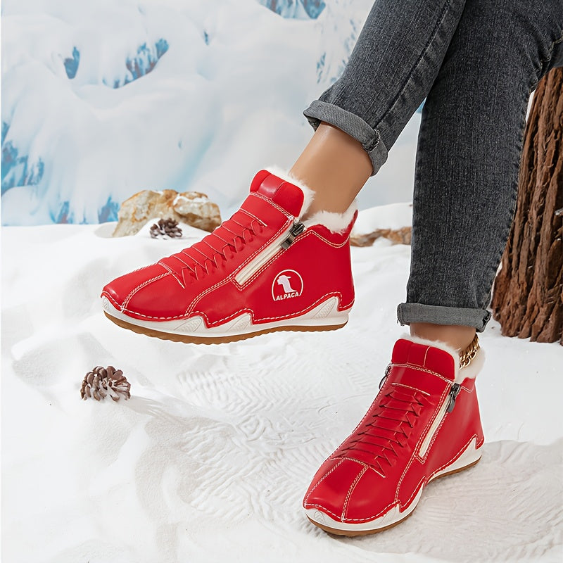 Léa™ | Comfortable Winter Ankle Boots with Ergonomic Design