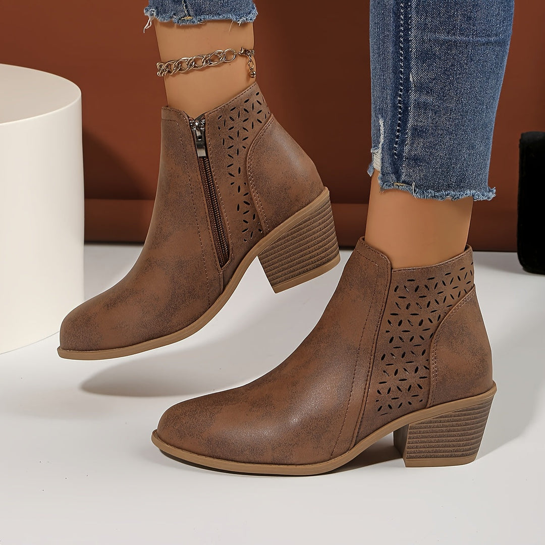 Léonie™ | Breathable Ankle Boots with Lasting Comfort
