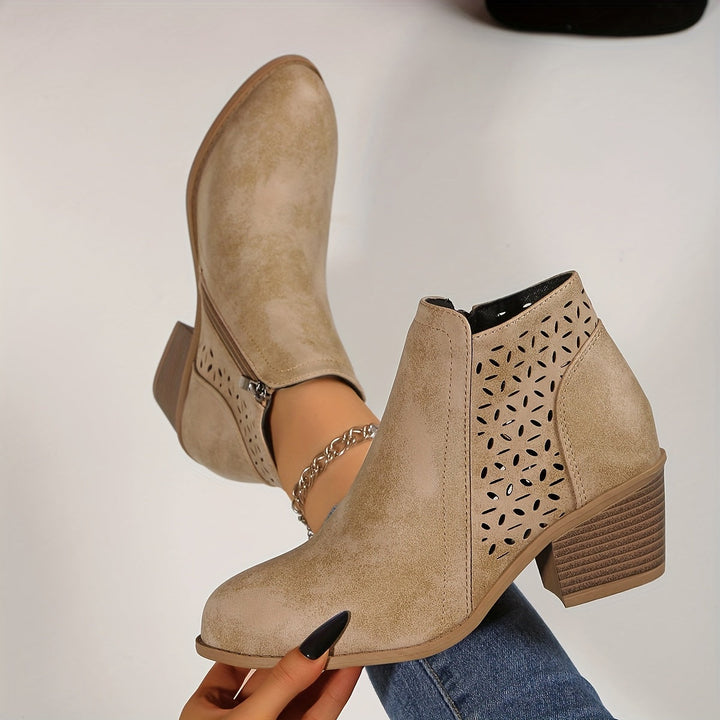 Léonie™ | Breathable Ankle Boots with Lasting Comfort