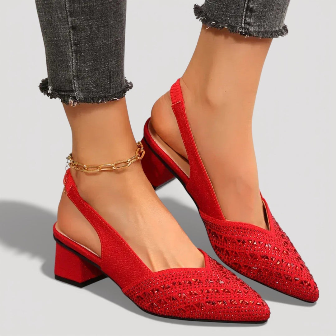 Vanessa™ | Comfortable Slingback Heels