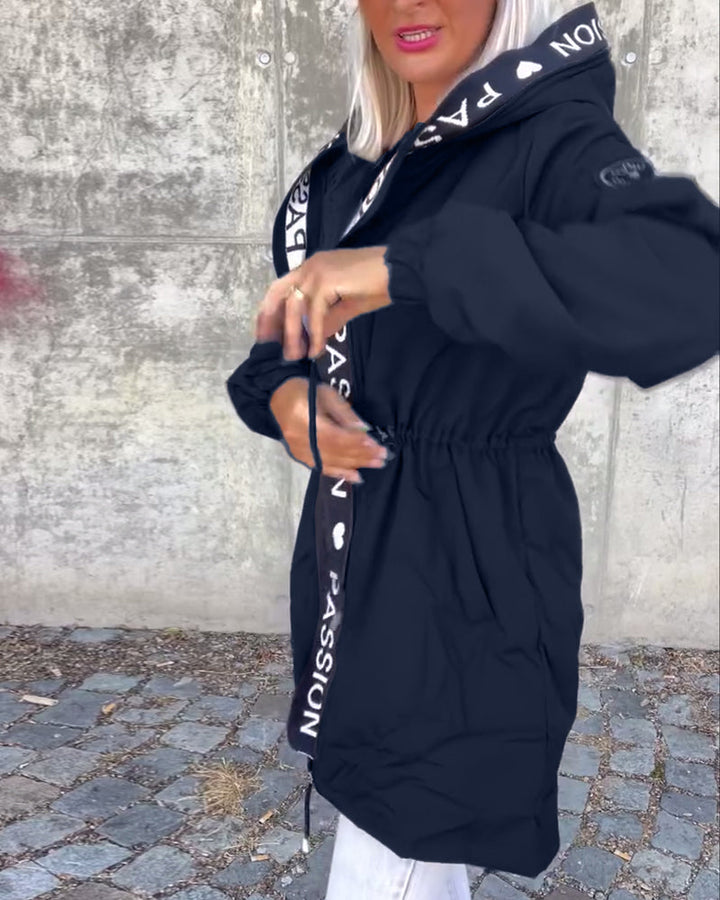 Vierra Luxe™ | Signature Hooded Windbreaker