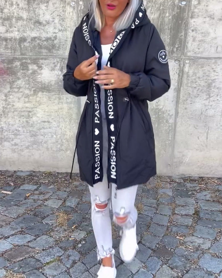 Vierra Luxe™ | Signature Hooded Windbreaker