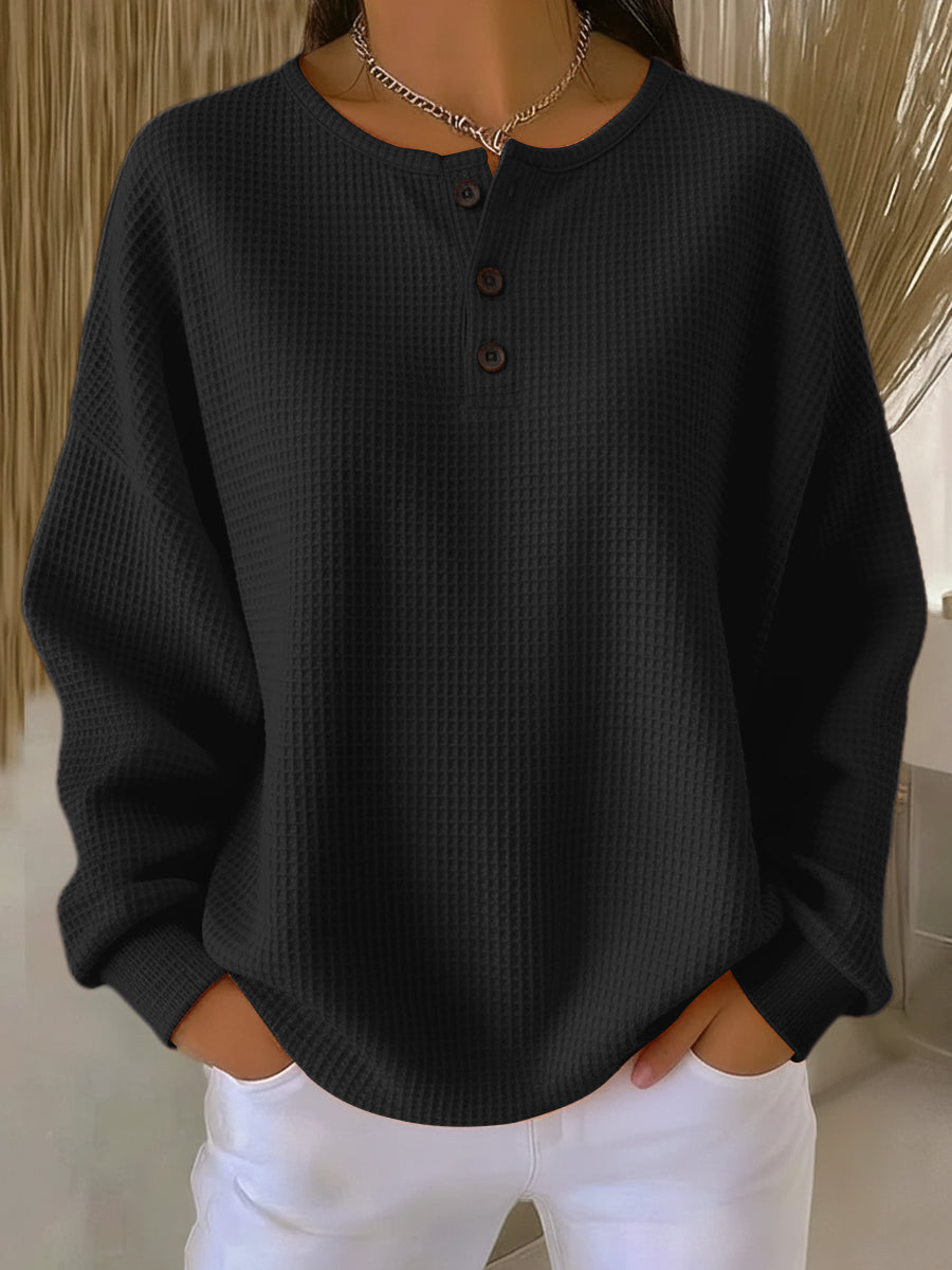 Ella™ - Casual Crew Neck Sweatshirt