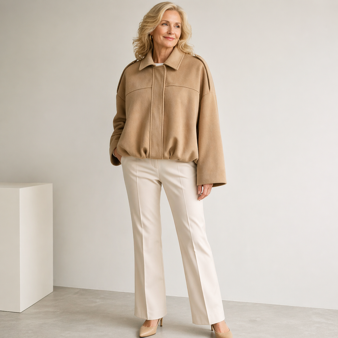 LUCILLE | Casual Bat Sleeve Jacket