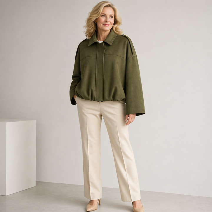 LUCILLE | Casual Bat Sleeve Jacket