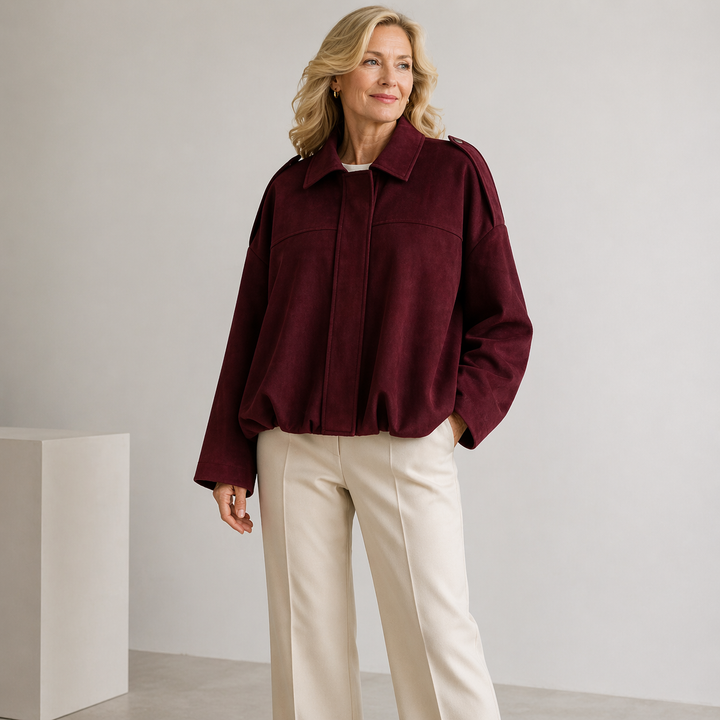 LUCILLE | Casual Bat Sleeve Jacket