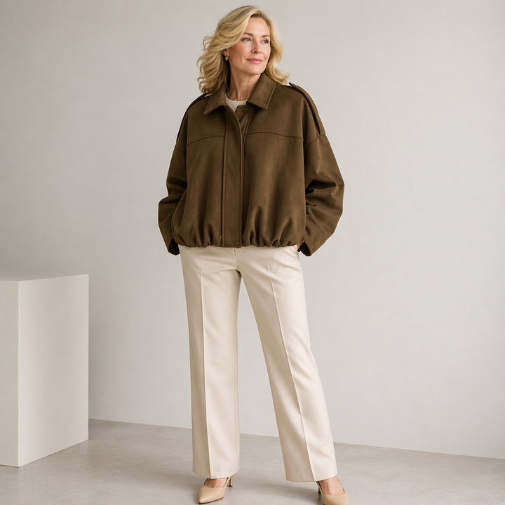 LUCILLE | Casual Bat Sleeve Jacket