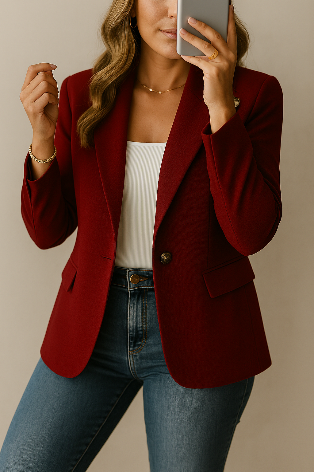 TATIANA | Elegant Tailored Blazer