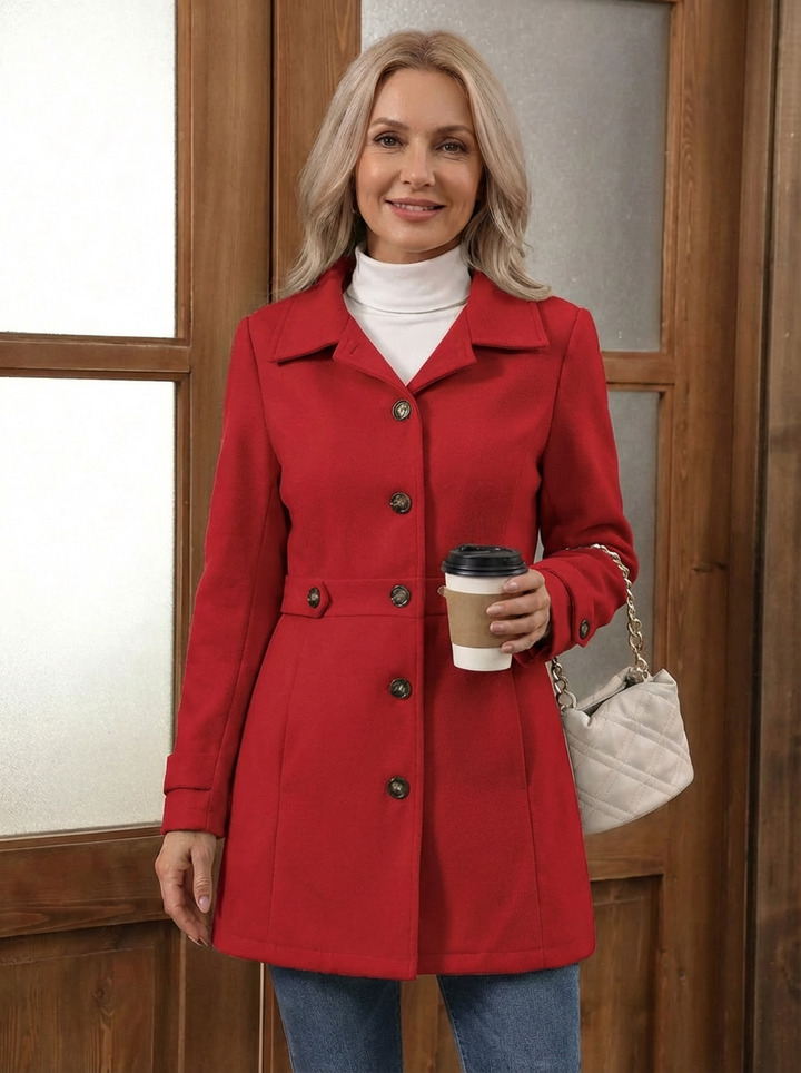 SOPHIE™ | Timeless Wool-Blend Coat