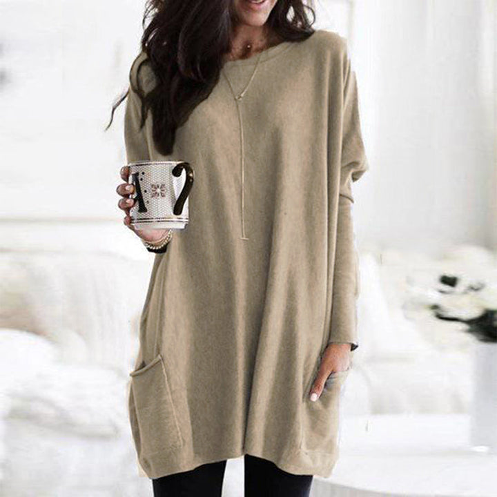 NANCY | RELAXED POCKET TUNIC WITH ELEGANT TUMMY COVERAGE
