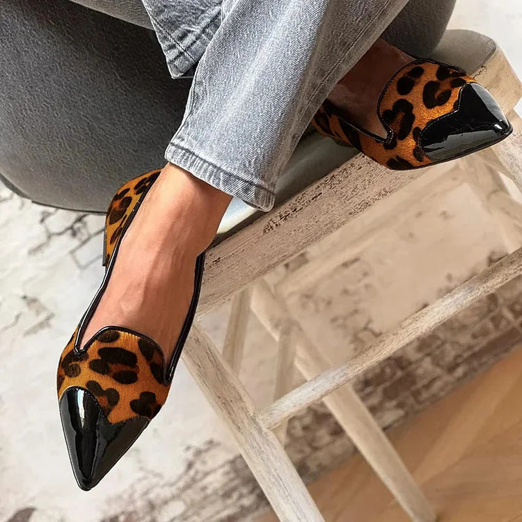 Emeryn™ | Animal Print Loafers