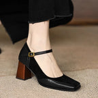Ellie | Classic Leather Pumps